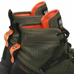 Bottes De Randonnée Palladium Pampa Travel Lite + Wp 77238-309-M Olive Night -Des chaussures d'hiver Soldes Magasin bottes de randonnee palladium pampa travel lite wp 77238 309 m olive night 4