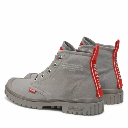 Bottes De Randonnée Palladium Sp20 Dare 77288-071-M Gray Flannel 5 Bottes De Randonnée Palladium Sp20 Dare 77288-071-M Gray Flannel – Image 3