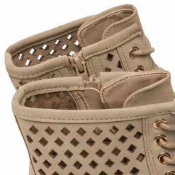 Bottes De Randonnée QUAZI WS5579-01 Beige -Des chaussures d'hiver Soldes Magasin bottes de randonnee quazi ws5579 01 beige 5