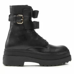 Bottes De Randonnée Red Valentino 1Q2S0H66DMH Nero 0NO -Des chaussures d'hiver Soldes Magasin bottes de randonnee red valentino 1q2s0h66dmh nero 0no 1