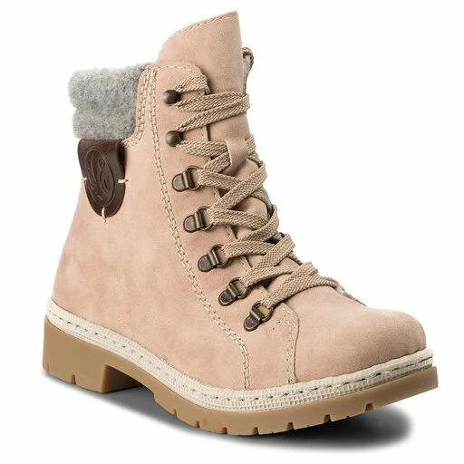 Bottes De Randonnée Rieker Y9430-32 Rosa 3 Bottes De Randonnée Rieker Y9430-32 Rosa