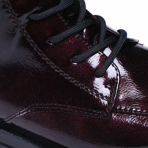 Bottes De Randonnée S.Oliver 5-25251-29 Burgundy Pat. 574 8 Bottes De Randonnée S.Oliver 5-25251-29 Burgundy Pat. 574 – Image 6