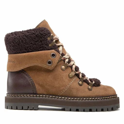 Bottes De Randonnée See By Chloé SB31120A Light/Pastel Brown 535 4 Bottes De Randonnée See By Chloé SB31120A Light/Pastel Brown 535 – Image 2