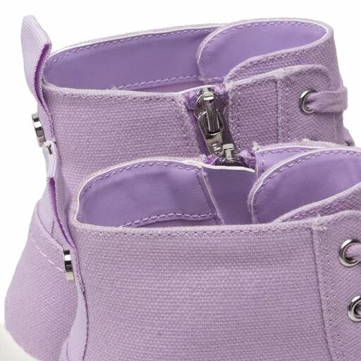 Bottes De Randonnée Steve Madden Mt Shasta SM11001838-04004-56P Lavender Canvas 8 Bottes De Randonnée Steve Madden Mt Shasta SM11001838-04004-56P Lavender Canvas – Image 6