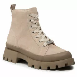 Bottes De Randonnée Steve Madden Mt Shasta SM11001839-03002-846 Beige Suede