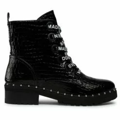Bottes De Randonnée  Steve Madden Tess SM11000710-02002-066 Black Croco -Des chaussures d'hiver Soldes Magasin bottes de randonnee steve madden tess sm11000710 02002 066 black croco 1