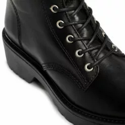 Bottes De Randonnée  Steve Madden Tornado SM11000902-03001-017 Black Leather -Des chaussures d'hiver Soldes Magasin bottes de randonnee steve madden tornado sm11000902 03001 017 black leather 5