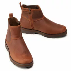 Bottes De Randonnée  Timberland Courma Kid TB0A28QW358 Md Brown Full Grain -Des chaussures d'hiver Soldes Magasin bottes de randonnee timberland courma kid tb0a28qw358 md brown full grain 4
