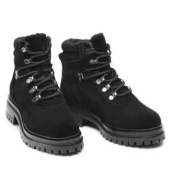 Bottes De Randonnée Vero Moda Vmlenny Leather Boot 10255455 Black -Des chaussures d'hiver Soldes Magasin bottes de randonnee vero moda vmlenny leather boot 10255455 black 4