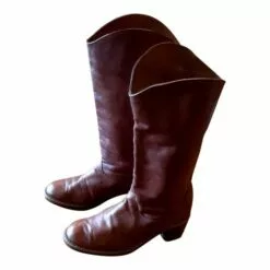 Bottes En Cuir- 35 / 35,5