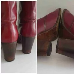 Bottes En Cuir Glacé- 37,5 / 38 -Des chaussures d'hiver Soldes Magasin c9c97cf4 36db 4219 aee9 d854d7a449c6