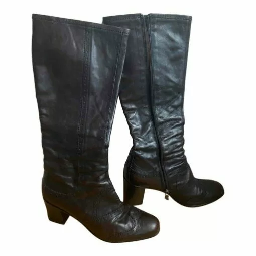 Bottes En Cuir- 39,5 -Des chaussures d'hiver Soldes Magasin d82767f2 3fa7 43a4 a00b adfe95f43834
