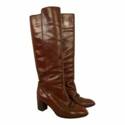 Bottes En Cuir- 34,5