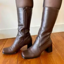 Bottes En Cuir 90’s- 37 -Des chaussures d'hiver Soldes Magasin e7d61d24 971f 477b ae46 4ecde4c51bec