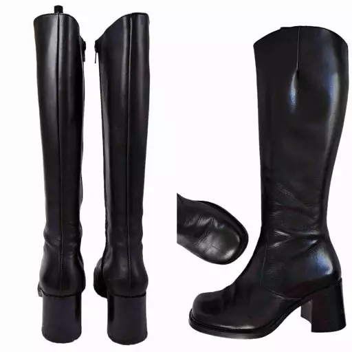 Bottes En Cuir- 37,5 6 Bottes En Cuir- 37,5 – Image 4