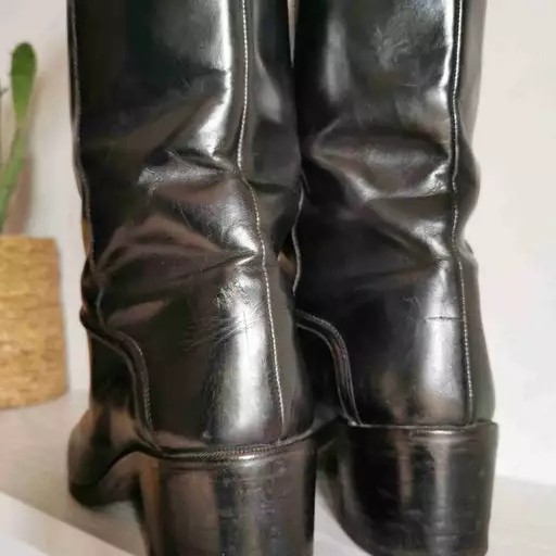 Bottes En Cuir- 38,5 / 39,5 4 Bottes En Cuir- 38,5 / 39,5 – Image 2